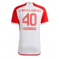 Pánský Fotbalový dres Bayern Munich Noussair Mazraoui #40 2023-24 Domácí Krátký Rukáv